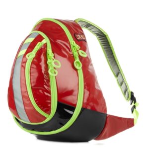 EMS Backpack G3 Medslinger Red Urethane-Coated Tarpaulin 18-1/2 X 13 X 3 Inch