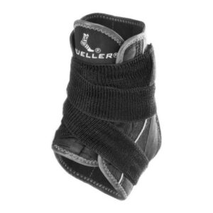 Ankle Brace Mueller Hg80 Premium Soft Ankle Brace with Straps X-Large Strap Closure Male 13 to 15 / Female 14 to 16 Foot