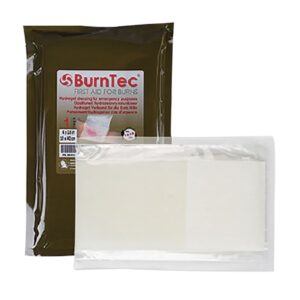 Hydrogel Burn Dressing BurnTec Sheet 4 X 16 Inch Sterile