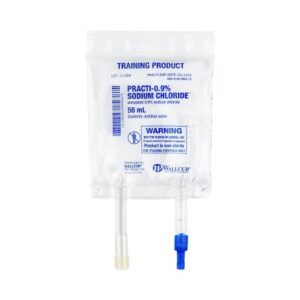 Clinical Training Medication Practi-0.9% Sodium Chloride Liquid I.V. Bag 50 mL