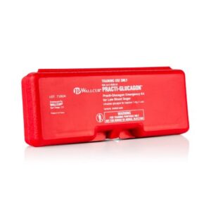 Clinical Training Medication Kit Practi-Glucagon Kit White, Reconstituted Powder / Liquid Vial / Syringe 1 mg / 1 mL