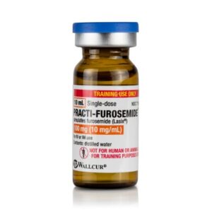 Clinical Training Medication Practi-Furosemide Liquid Tint Vial 10 mL