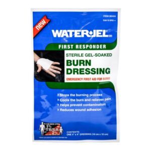 Hydrogel Burn Dressing Burn Stop Sheet 4 X 4 Inch Sterile