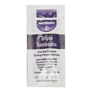 First Aid Antibiotic Bacitracin / Neomycin / Polymyxin B Water Jel Ointment 0.5 Gram Individual Packet