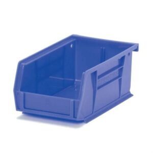 Storage Bin Blue Industrial Grade Polymers 16-1/2 X 14-3/4 X 7 Inch