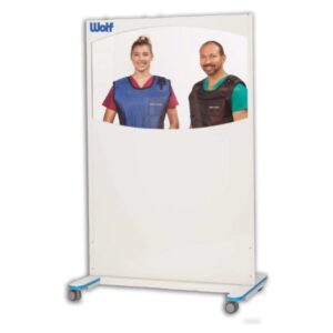 Mobile X-Ray Shield Clear-Pb 25 X 49 X 75 Inch