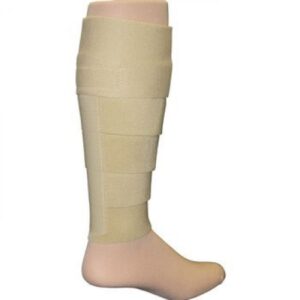 Compression Wrap with Liner JOBST FarrowWrap Large Tan Leg