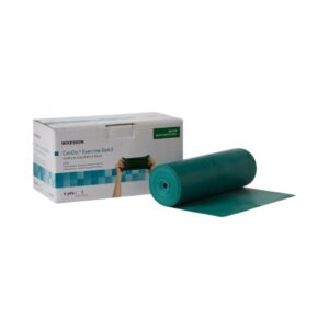 Exercise Resistance Band McKesson CanDo Green 5 Inch X 6 Yard Medium Resistance