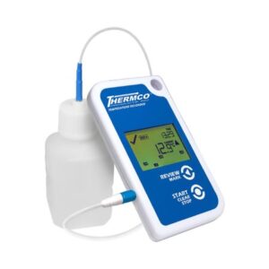 Refrigerator / Freezer Vaccine Data Logger with Alarm Kit LogTag TRED30-16R Fahrenheit / Celsius -40 degree to 210 degreeF (-40 degree to 99 degreeC) External Bottle Probe Wall Mount Battery Operated