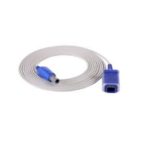 SpO2 Extension Cable Edan 4 Meter, Converts Edan Lemo Connection to Nellcor DB9 Connection For use with iM series patient monitors