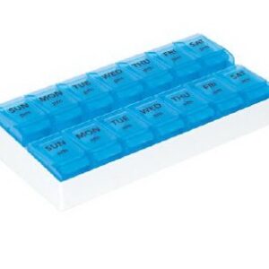 Pill Organizer Push-to-Open 7 Day 2 Dose