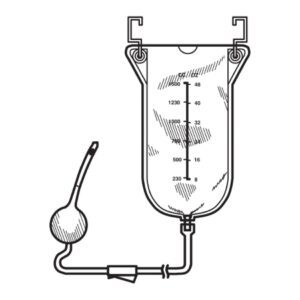 Colostomy Irrigating Bag Assembly Adjust-A-Flo
