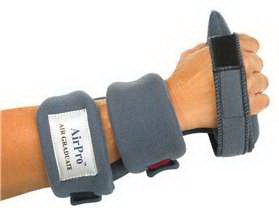 Air Graduate Wrist / Hand Splint OCSI AirPro Fabric Left or Right Hand Blue One Size Fits Most