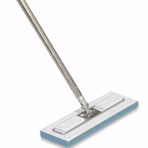 Cleanroom Wet Mop Pad Contec Klean Max Sealed Edge Medium White Microfiber / Polyester Disposable