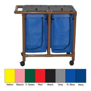Double Hamper with Bag 1 Gallon