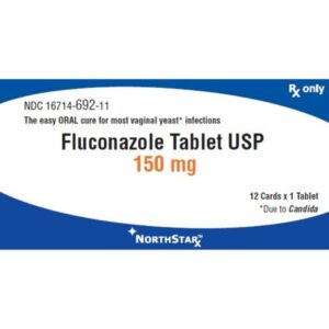 Fluconazole 150 mg Tablet 12 Tablets
