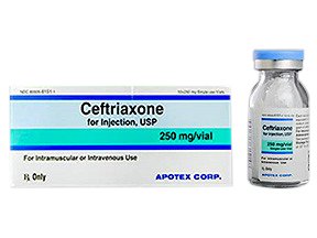 Ceftriaxone Sodium 250 mg Injection 10 mL