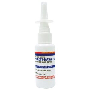 Clinical Training Medication Practi-Nasal Spray Liquid Bottle 30 mL