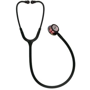 Clinician Stethoscope 3M Littmann Classic III Black 1-Tube 27 Inch Tube Convertible Chestpiece