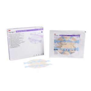 Foam Dressing 3M Tegaderm 6-1/2 X 6-1/2 Inch With Border Film Backing Silicone Adhesive Heel / Contour Sterile