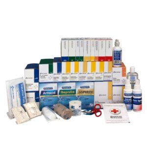 First Aid Kit Refill First Aid Only 150 to 200 Person Steel Case