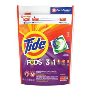 Laundry Detergent Tide PODS 31 oz. Bag Pod Spring Meadow Scent