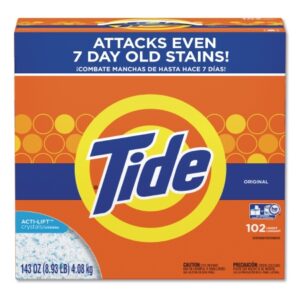Laundry Detergent Tide 143 oz. Box Powder Original Scent
