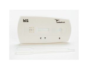 Reproductive Health Test Kit Cardinal Health hCG Pregnancy Test 50 Tests CLIA Waived Sample Dependent