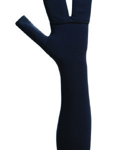 Wrist and Finger Undersleeve Exos Black, 6.5 to 8 Inch