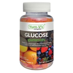 Glucose Supplement YumV’s 60 per Bottle Gummy Assorted Flavors