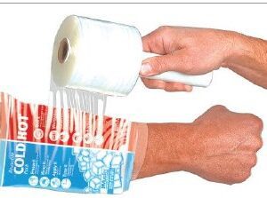 Plastic Wrap EZ-WRAP Clear 4 Inch X 333 Yard Plastic NonSterile