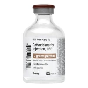 Ceftazidime 2 Gram Intravenous Injection