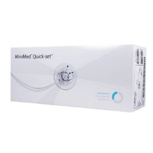 Insulin Infusion Set SilhouetteParadigm 13 mm 23 Inch Tubing Without Port
