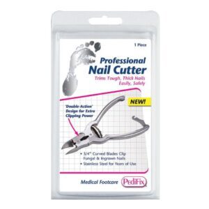 Nail Cutter Concave Jaw 5-1/2 Inch Length Stainless Steel