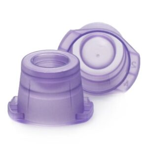 McKesson Tube Closure Polyethylene Snap Cap Lavender 12 mm / 13 mm / 16 mm (Universal) Fits Most 12mm, 13mm and 16mm Evacuated Glass Blood Collection Tubes and Plastic Test Tubes NonSterile