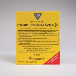 Fentanyl 100 mcg / Hour Patch 5 Patches