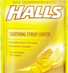 Cold and Cough Relief Halls 9.1 mg Strength Lozenge 20 per Box
