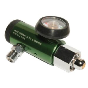 Sunset Oxygen Regulator Click Style 0 – 8 LPM DISS Outlet CGA-540