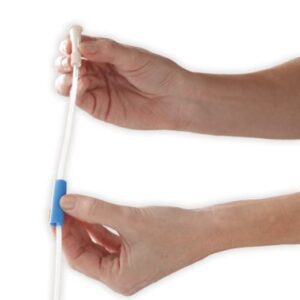 Urethral Catheter GentleCath Coude Tip Hydrophilic Coated PVC 14 Fr. 16 Inch