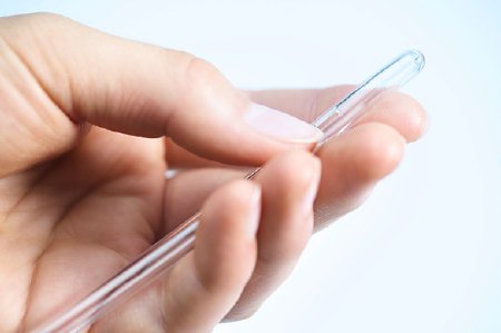 Urethral Catheter GentleCath Coude Tip Uncoated PVC 10 Fr. 16 Inch