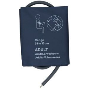 Reusable Blood Pressure Cuff 25 to 35 cm Arm Nylon Cuff Adult Cuff