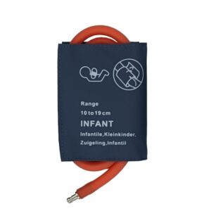 Reusable Blood Pressure Cuff 10 to 19 cm Arm Nylon Cuff Infant Cuff