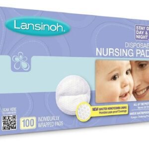 Nipple Shield Lansinoh One Size Fits Most Cotton Disposable