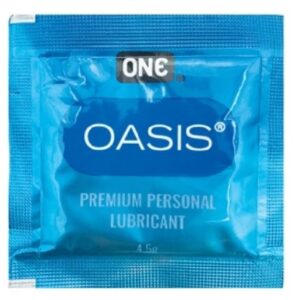 Lubricating Jelly ONE Oasis 4.5 Gram Individual Packet