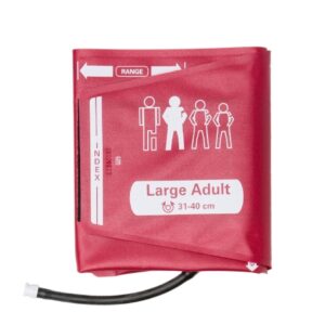 Reusable Blood Pressure Cuff 31 to 40 cm Arm Nylon Cuff Large Adult Cuff