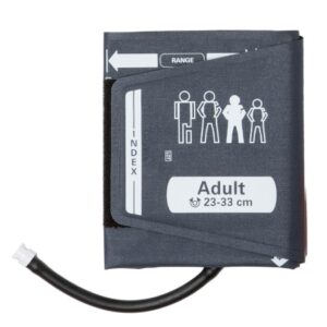 Reusable Blood Pressure Cuff 25 to 33 cm Arm Nylon Cuff Adult Cuff