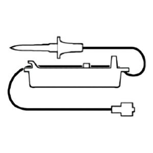IV Pump Set CADD High Volume Pump Without Ports 500 mL / Hr Drip Rate Without Filter 92 Inch Tubing Solution
