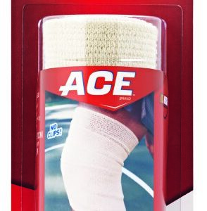 Elastic Bandage 3M ACE 4 Inch Width Self-Adherent Closure Tan NonSterile Standard Compression