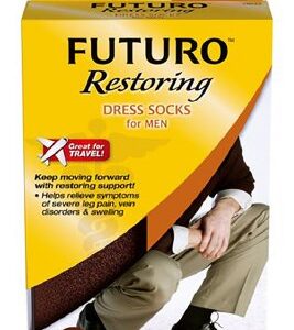 Compression Socks 3M Futuro Knee High X-Large Black Closed Toe