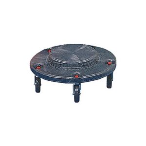 Trash Can Dolly Rubbermaid Brute 5 Casters 250 lbs. Weight Capacity Without Handle Rubber / Steel